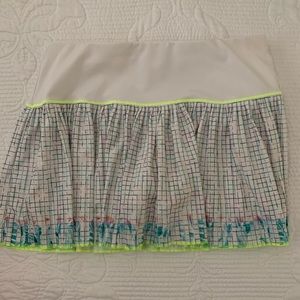 Lucky in love tennis skirt
